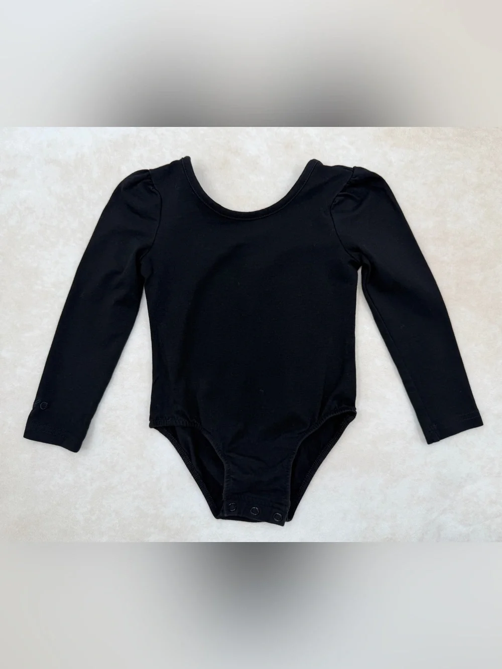 Remie Girl Black Long-Sleeve Dance Gymnastics Leo